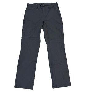 Eddie Bauer Fleece Lined Pants Size 34x32 Gray Men's Hike Hunt‎
